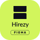 Hirezy - Employee Recruitment Dashboard Figma Template - ThemeForest Item for Sale